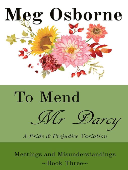 Title details for To Mend Mr Darcy by Meg Osborne - Wait list